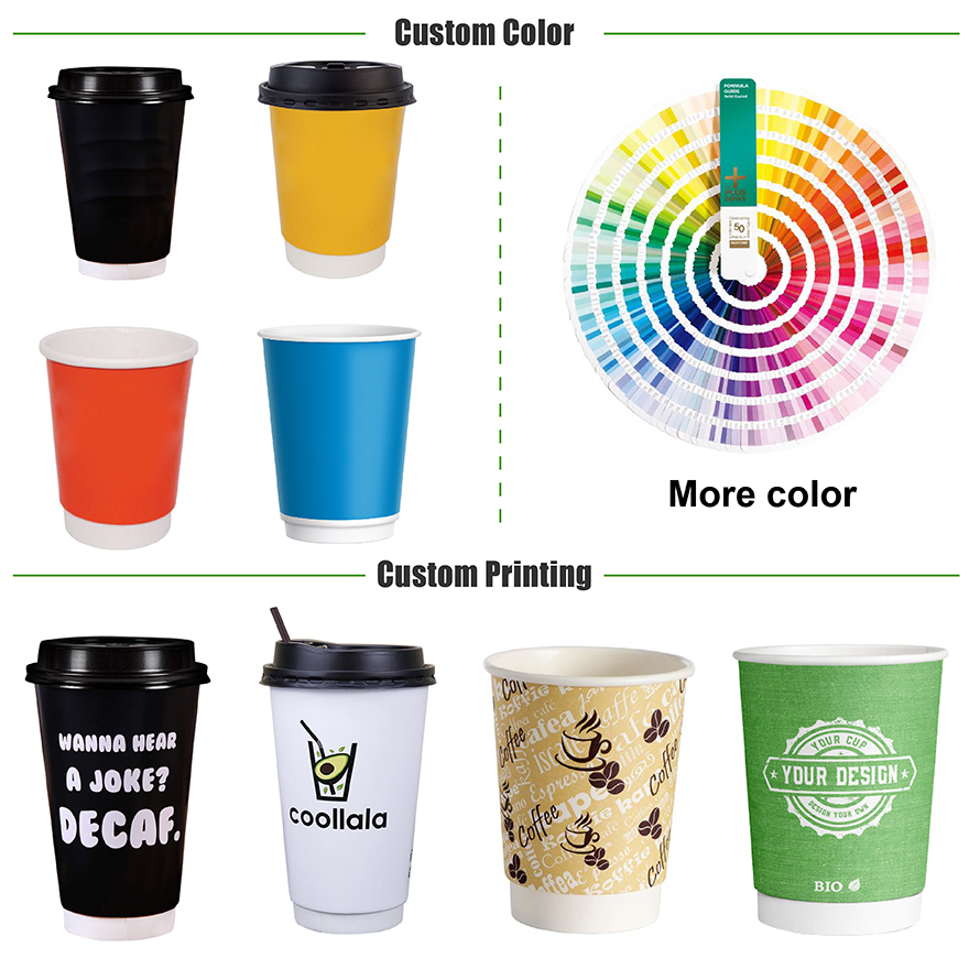 Iets over Paper Cup CMYK -kleuren
