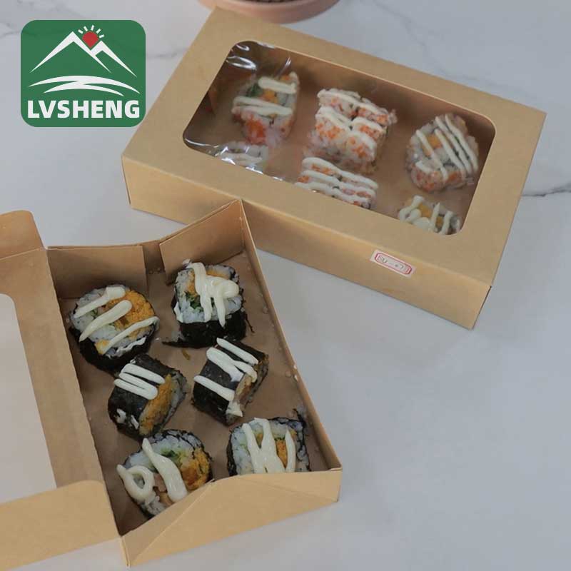Sushi papieren doos
